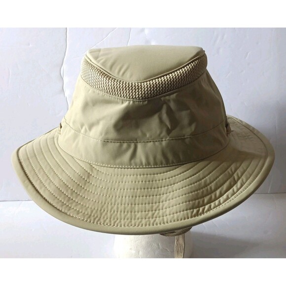 NEW Tilley LTM5 Airflo Hat KHAKI OLIVE NWT Made in Canada SIZE 7 7/8 - Picture 2 of 8